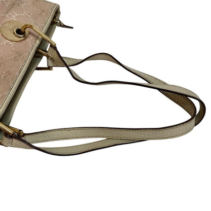 Gucci 139552 Shoulder Tote Bag White Women