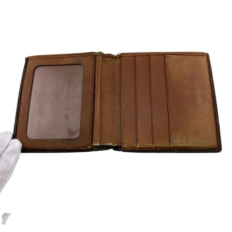 Louis Vuitton Vintage Card Case Beige Men's