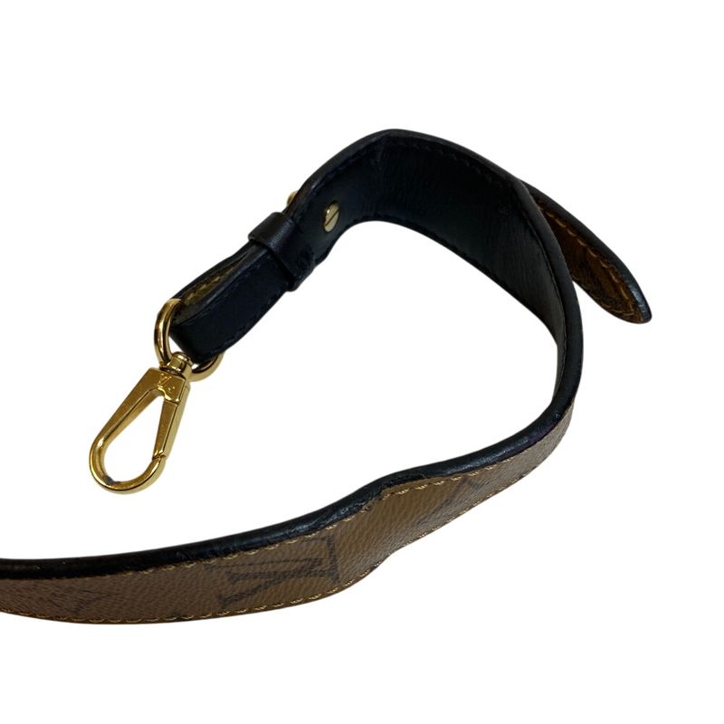 Louis Vuitton Shoulder Strap Brown Ladies