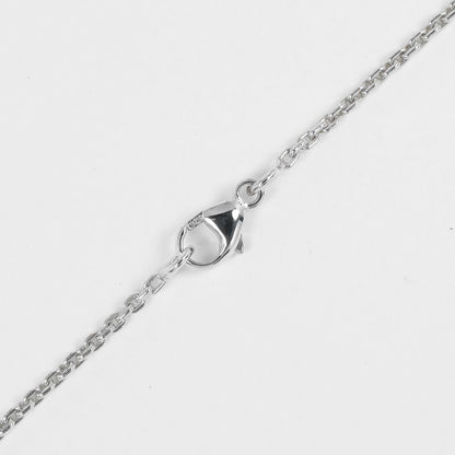 Louis Vuitton Lock-It Padlock Motif Silver 925 Ladies 8.28g Necklace
