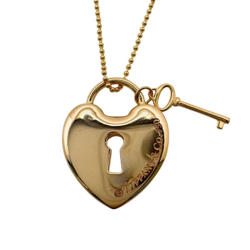 Tiffany & Co Heart Lock Necklace