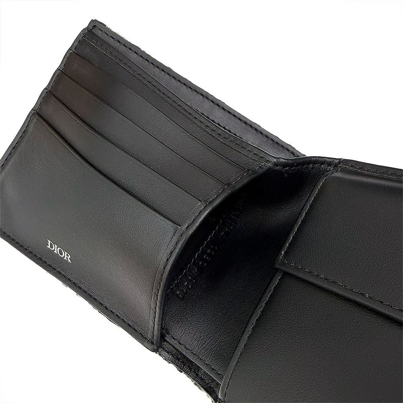 Dior Oblique Bifold Beige Wallet