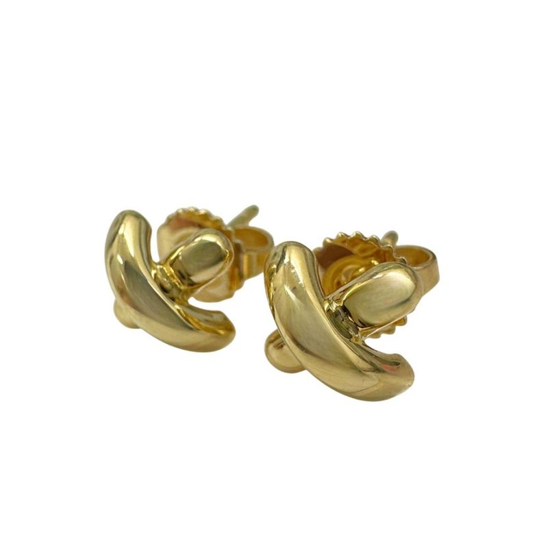 Tiffany & Co Cross Stitch Earrings