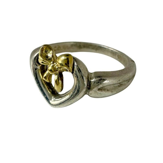 Tiffany & Co Heart Ribbon Ring