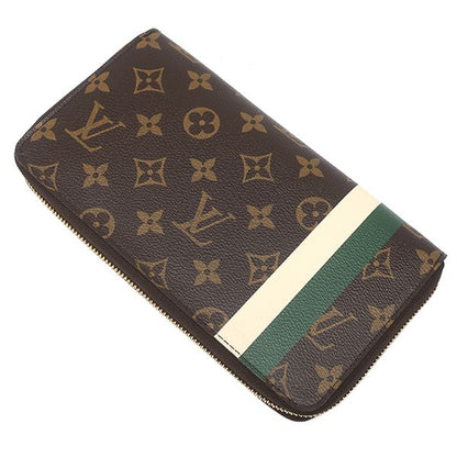 Louis Vuitton Long Wallet Monogram Groom Zippy Organizer Monogram Canvas Vert