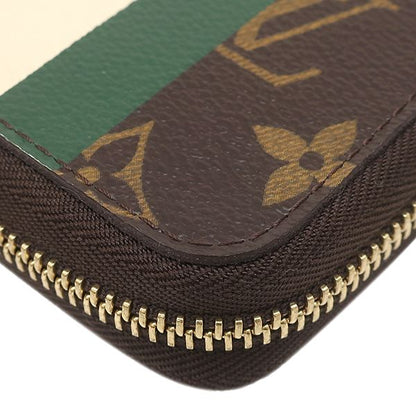 Louis Vuitton Long Wallet Monogram Groom Zippy Organizer Monogram Canvas Vert
