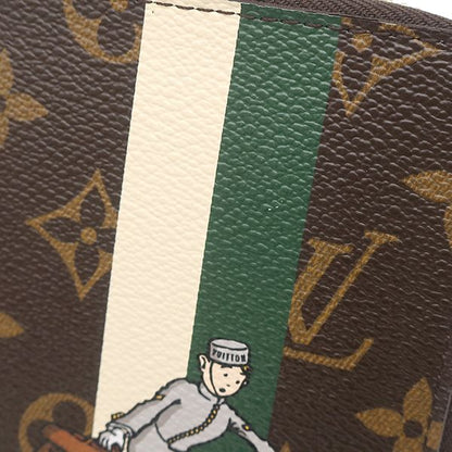 Louis Vuitton Long Wallet Monogram Groom Zippy Organizer Monogram Canvas Vert