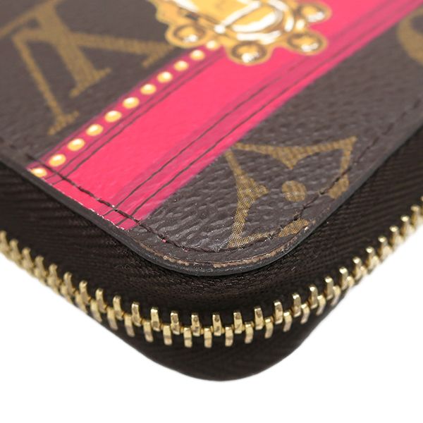 Louis Vuitton Long Wallet Zippy Wallet Summer Trunk Monogram Canvas Brown Gold