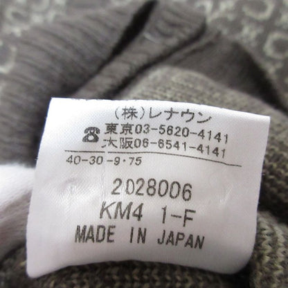 Celine Baby Kids C Macadam Long Sleeve Knit Cardigan 95cm (37.40in) Beige Kids