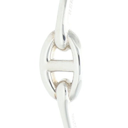 Hermes Anchene Hoop Silver Earrings Women