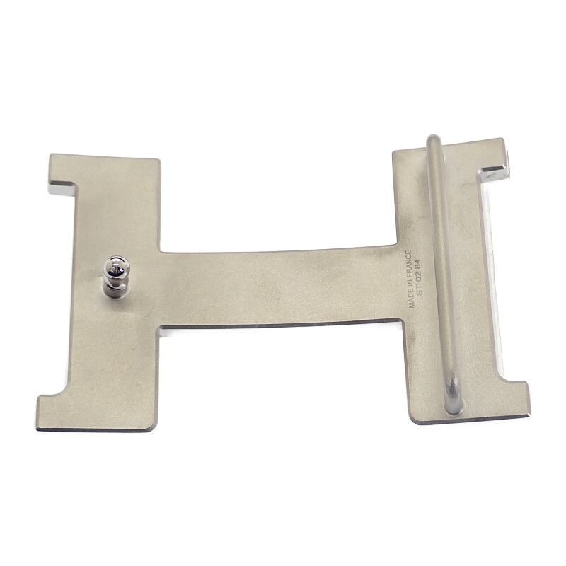 Hermes Constance Reversible 80 Belt Togo Vauchamonie Black Silver Hardware