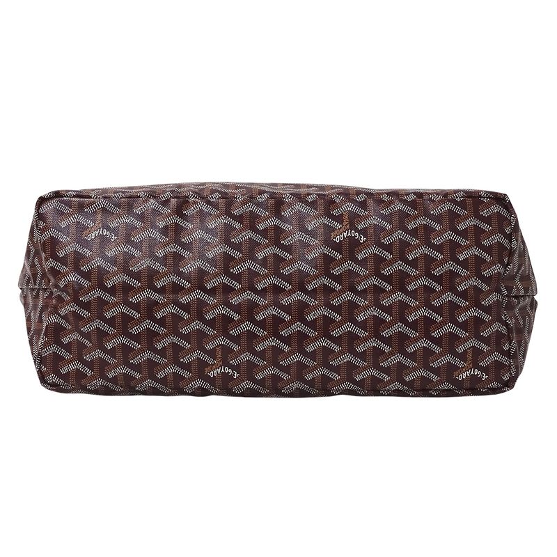 Goyard Bag Women's Brand Tote Saint Louis PM Coated Canvas Bordeaux Wine Red