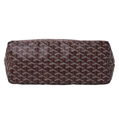 Goyard Bag Women's Brand Tote Saint Louis PM Coated Canvas Bordeaux Wine Red