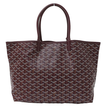 Goyard Bag Women's Brand Tote Saint Louis PM Coated Canvas Bordeaux Wine Red