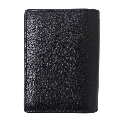 Gucci Card Case Men's Brand GG Marmont Business Card Holder Leather Black