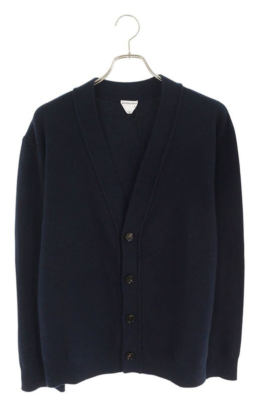 Bottega Veneta 777588 V2mm (0.08in)0 Elbow Intrecciato Patch Cashmere Cardigan