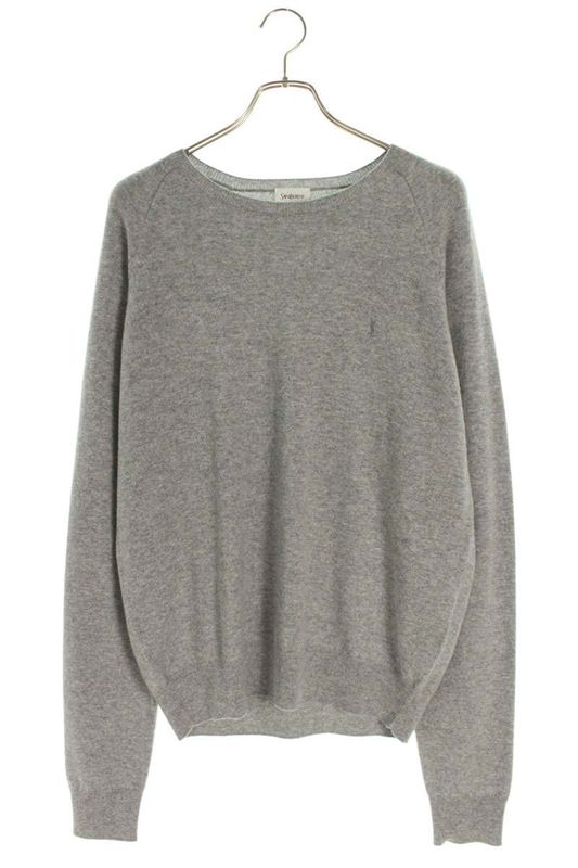 Saint Laurent Paris 796556 YP53 Cashmere Crew Neck Knit Men's L