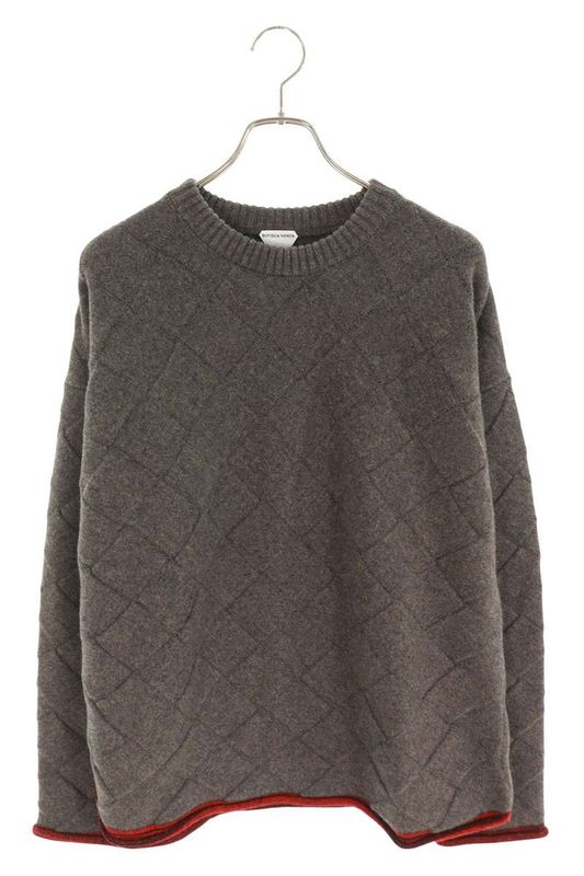 Bottega Veneta 776144 V36y0 Intrecciato Color Switch Knit Men's M