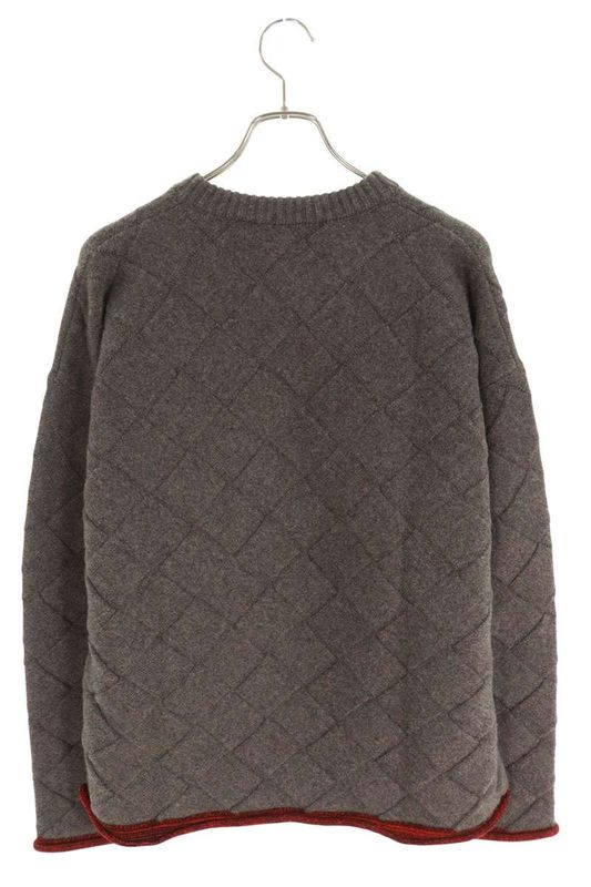 Bottega Veneta 776144 V36y0 Intrecciato Color Switch Knit Men's M