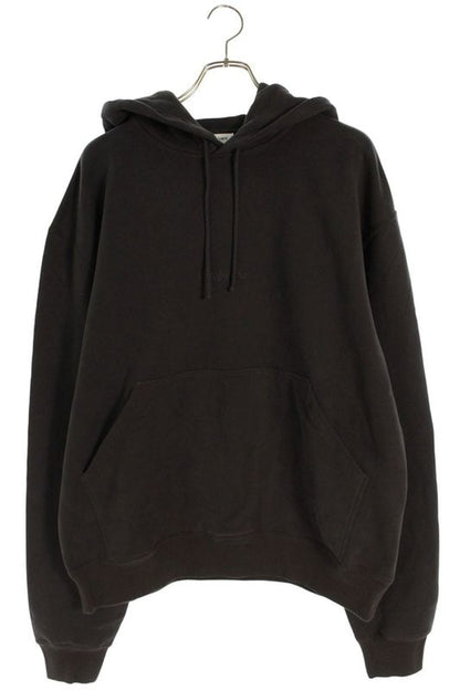 Saint Laurent Paris 25AW 818538 Y36sw Logo Embroidery Pullover Hoodie Men's XL