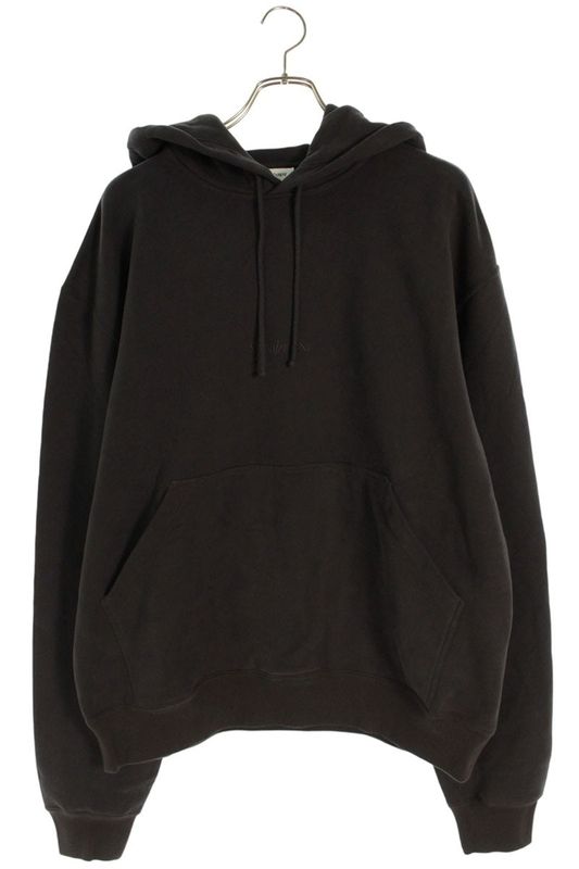 Saint Laurent Paris 25AW 818538 Y36sw Logo Embroidery Pullover Hoodie Men's XL