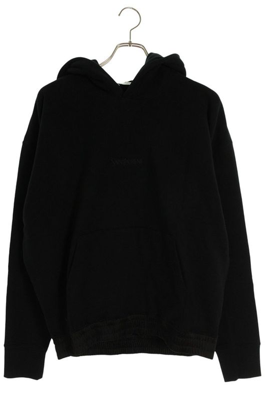 Saint Laurent Paris 773358 Y36sw Logo Embroidery Hoodie Men's M