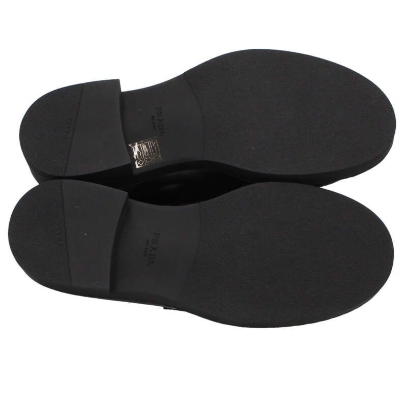 Prada 2de127 Chocolate Brushed Leather Loafer Men's 6