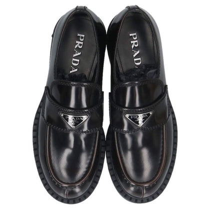 Prada 2de127 Chocolate Brushed Leather Loafer Men's 6