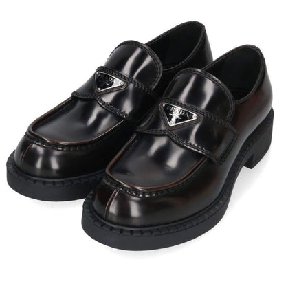 Prada 2de127 Chocolate Brushed Leather Loafer Men's 6