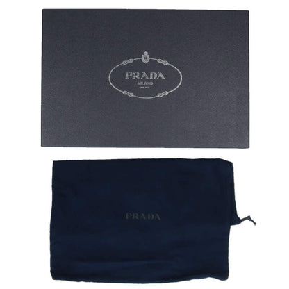 Prada 2de151 Triangle Suede Loafer Men's 7