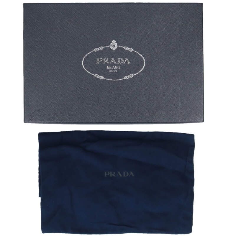 Prada 2de151 Triangle Suede Loafer Men's 9