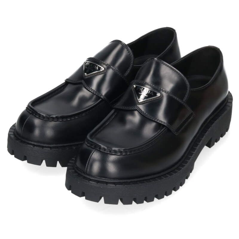 Prada 2de151 Leather Loafer Men's 9