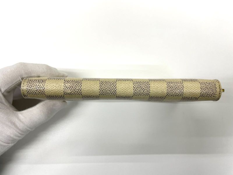 Louis Vuitton Damier Azure Zippy Wallet Round Zip Wallet Long Wallet N60019