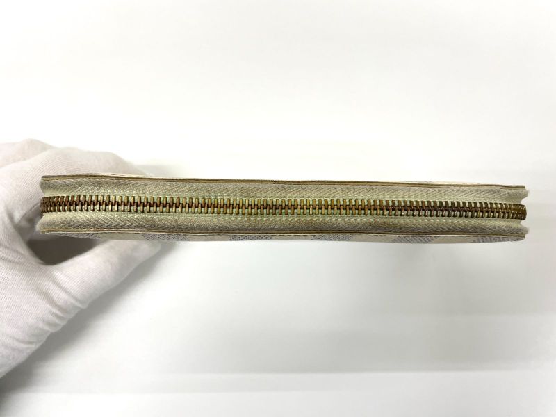 Louis Vuitton Damier Azure Zippy Wallet Round Zip Wallet Long Wallet N60019