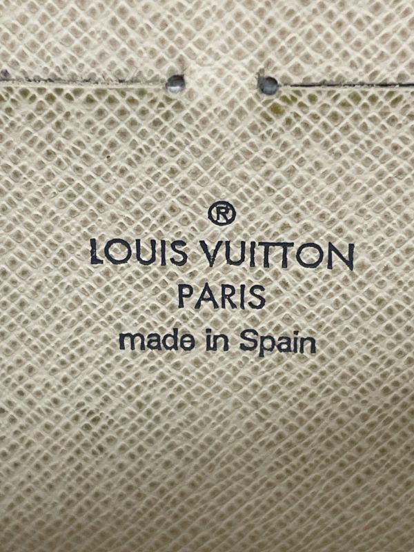 Louis Vuitton Damier Azure Zippy Wallet Round Zip Wallet Long Wallet N60019