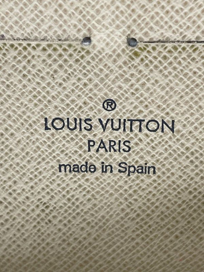 Louis Vuitton Damier Azure Zippy Wallet Round Zip Wallet Long Wallet N60019