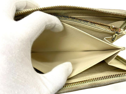 Louis Vuitton Damier Azure Zippy Wallet Round Zip Wallet Long Wallet N60019