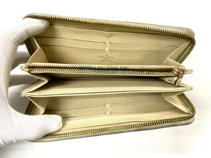 Louis Vuitton Damier Azure Zippy Wallet Round Zip Wallet Long Wallet N60019