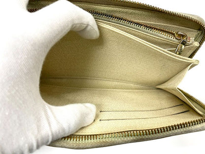 Louis Vuitton Damier Azure Zippy Wallet Round Zip Wallet Long Wallet N60019