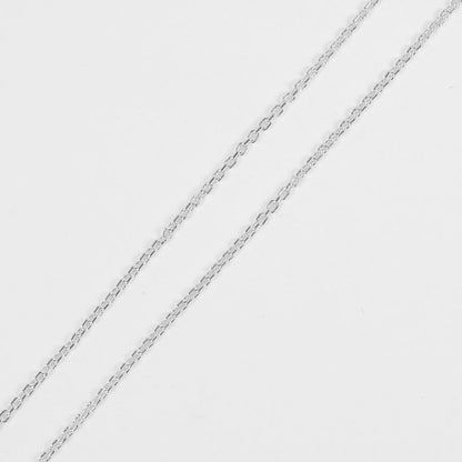 Louis Vuitton Pendentif Padlock Motif 925 Silver Unisex 8.3g Necklace