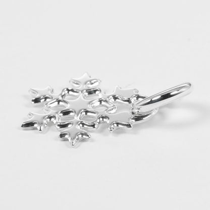 Tiffany & Co Snowflake Vintage 925 Silver Ladies 3g Pendant Top