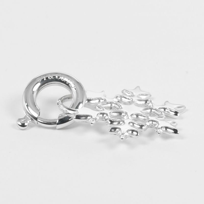 Tiffany & Co Snowflake Vintage 925 Silver Ladies 3g Pendant Top
