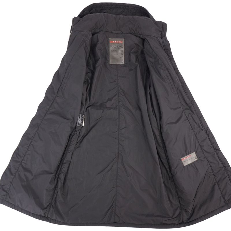 Prada Sport Coat With Hood Long Coat