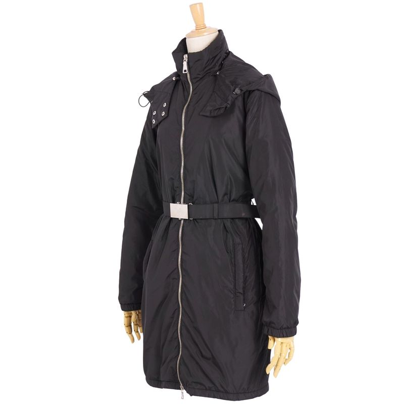 Prada Sport Coat With Hood Long Coat