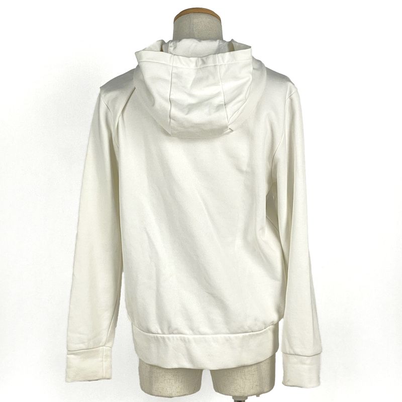 Fendi Zucca Pattern Long Sleeve Hoodie Zip Up Hoodie Top Hoodie Cotton Polyester