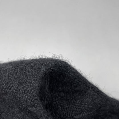 Chanel Coco Mark Button Short Sleeve Dress Knit 07A Dress Skirt Alpaca Wool