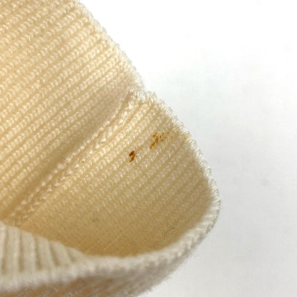 Louis Vuitton Knit Dress Belt Tight Mini Arm Slit Dress Skirt Ivory Women