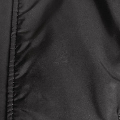 Prada Logo Plate Blouson Jumper Jacket Outerwear Blouson Black Men's