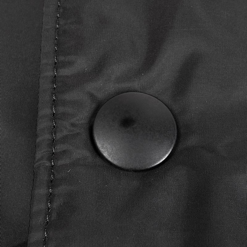 Prada Logo Plate Blouson Jumper Jacket Outerwear Blouson Black Men's