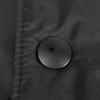 Prada Logo Plate Blouson Jumper Jacket Outerwear Blouson Black Men's